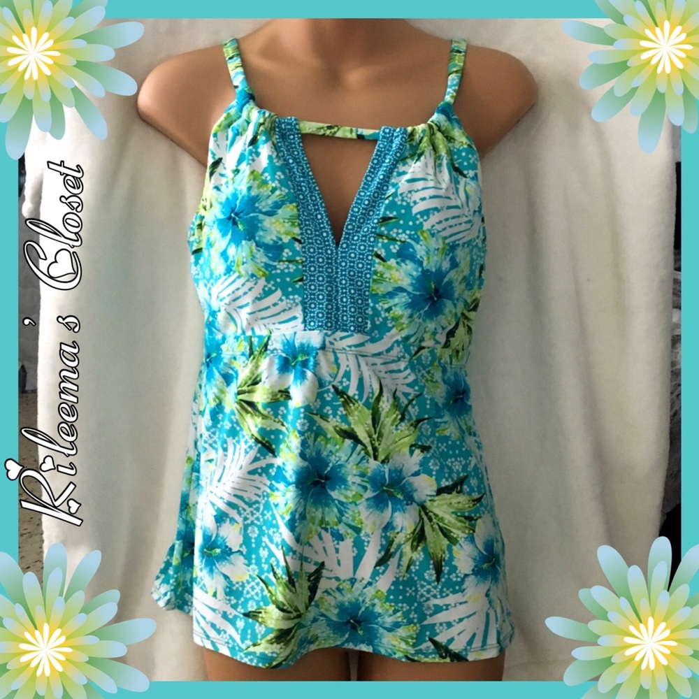 Hoy Sale🔥Beach House Swim Largo High Neck Top
